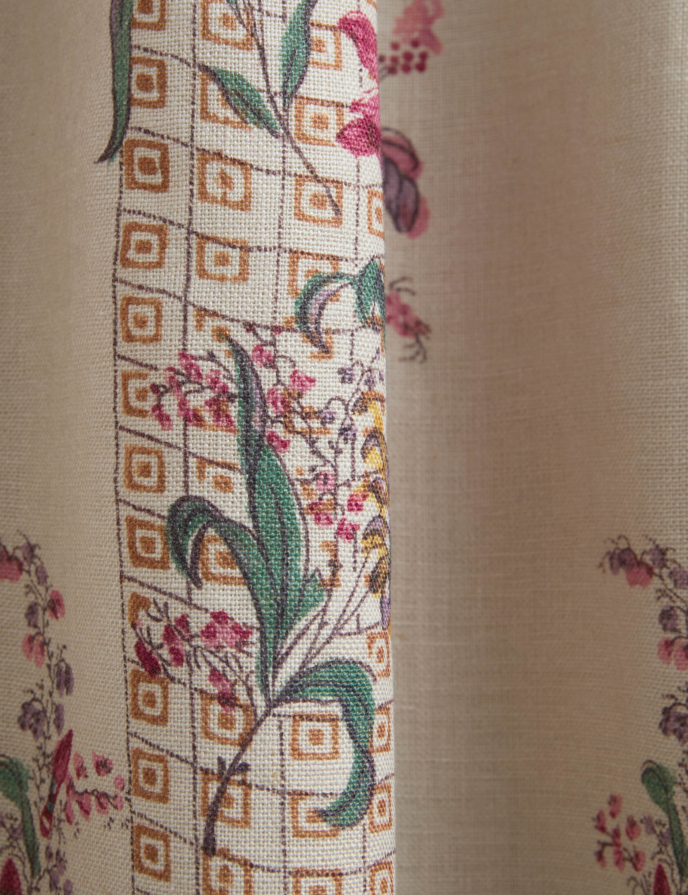 Campden Linen Curtain Panel by Heidi Caillier - Image 4