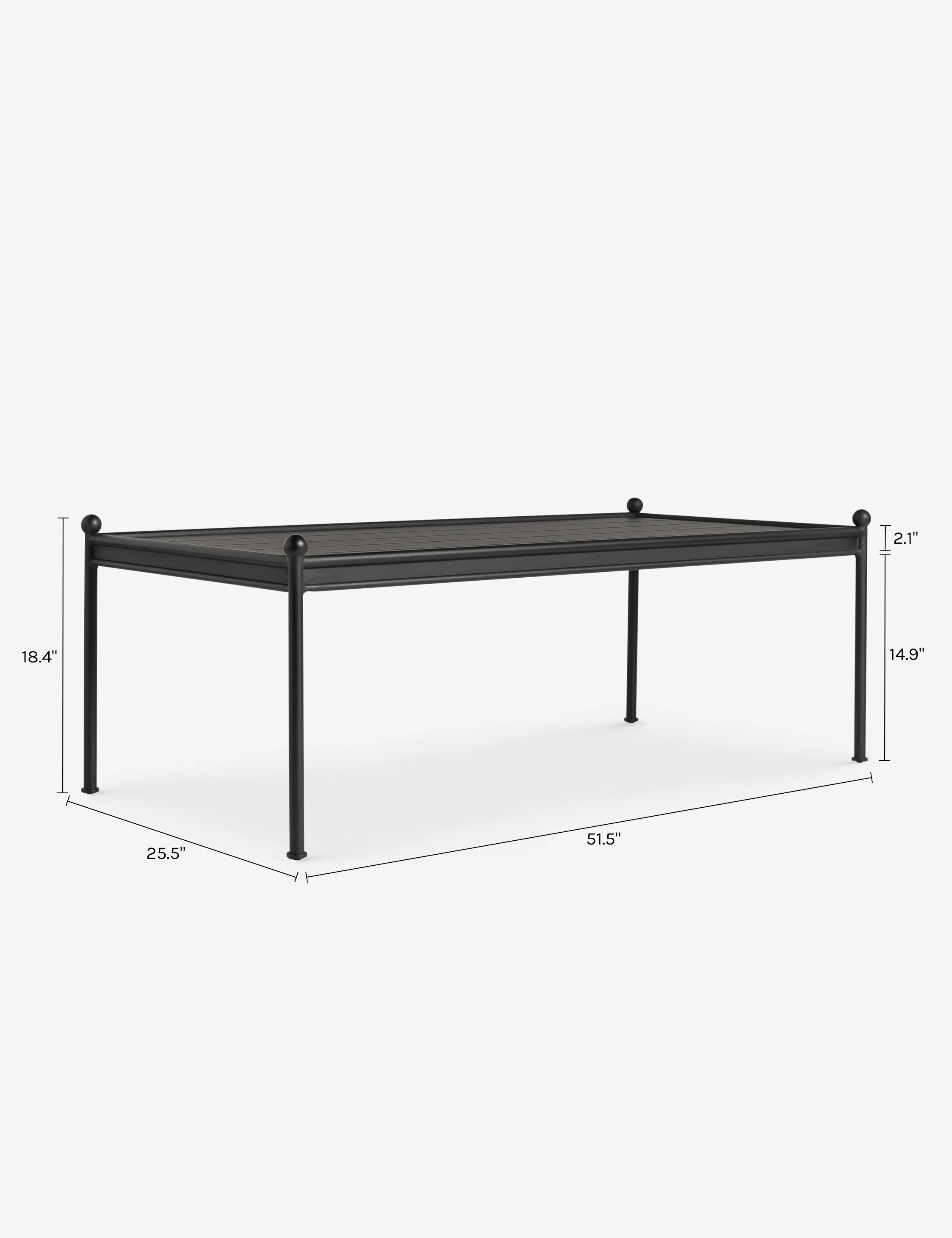 Leni Outdoor Coffee Table - Image 10