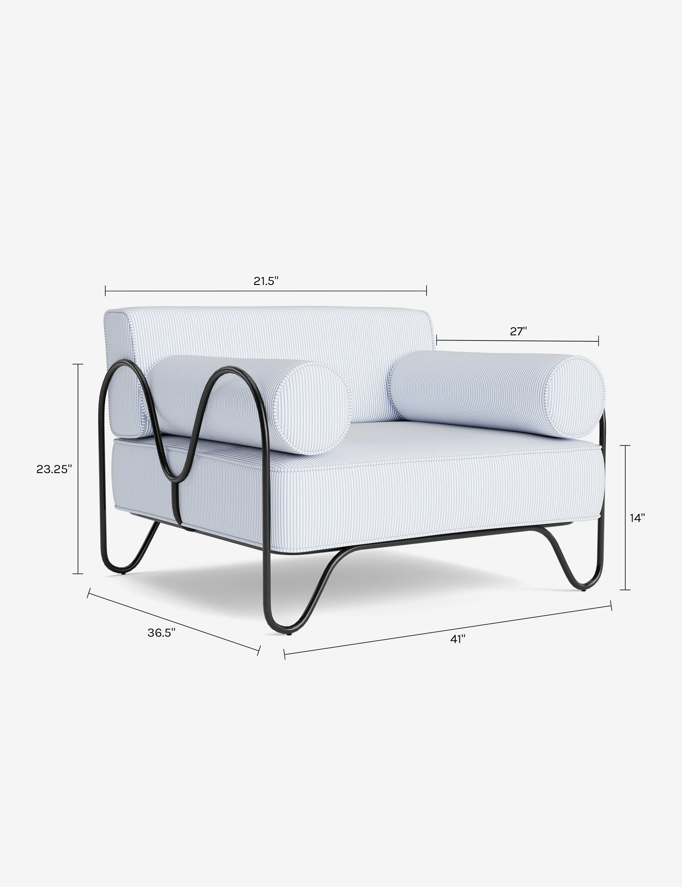 Peggy Outdoor Accent Chair by Sarah Sherman Samuel - Image 78