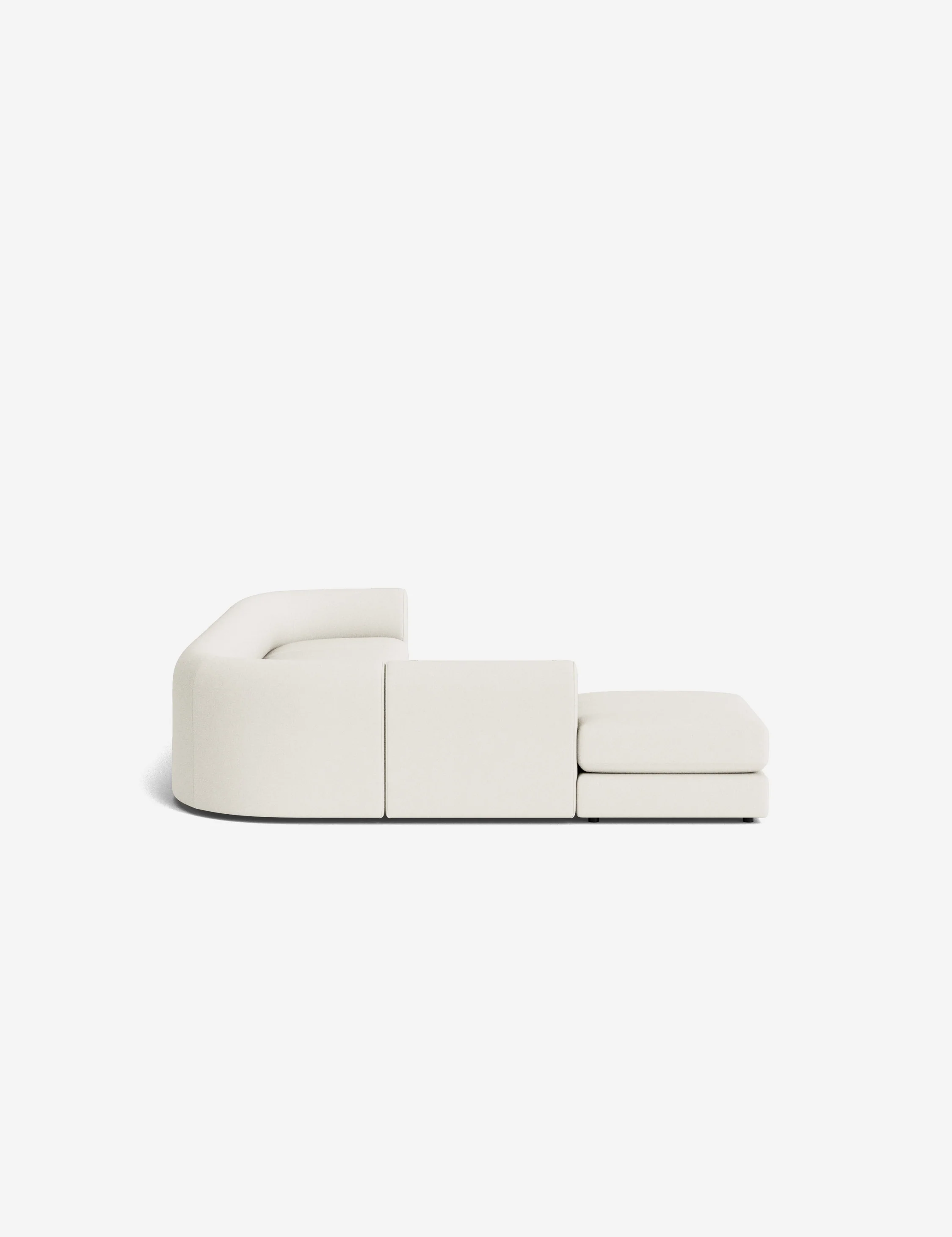 Sergio Modular Corner Sectional Sofa With Ottoman - Image 110