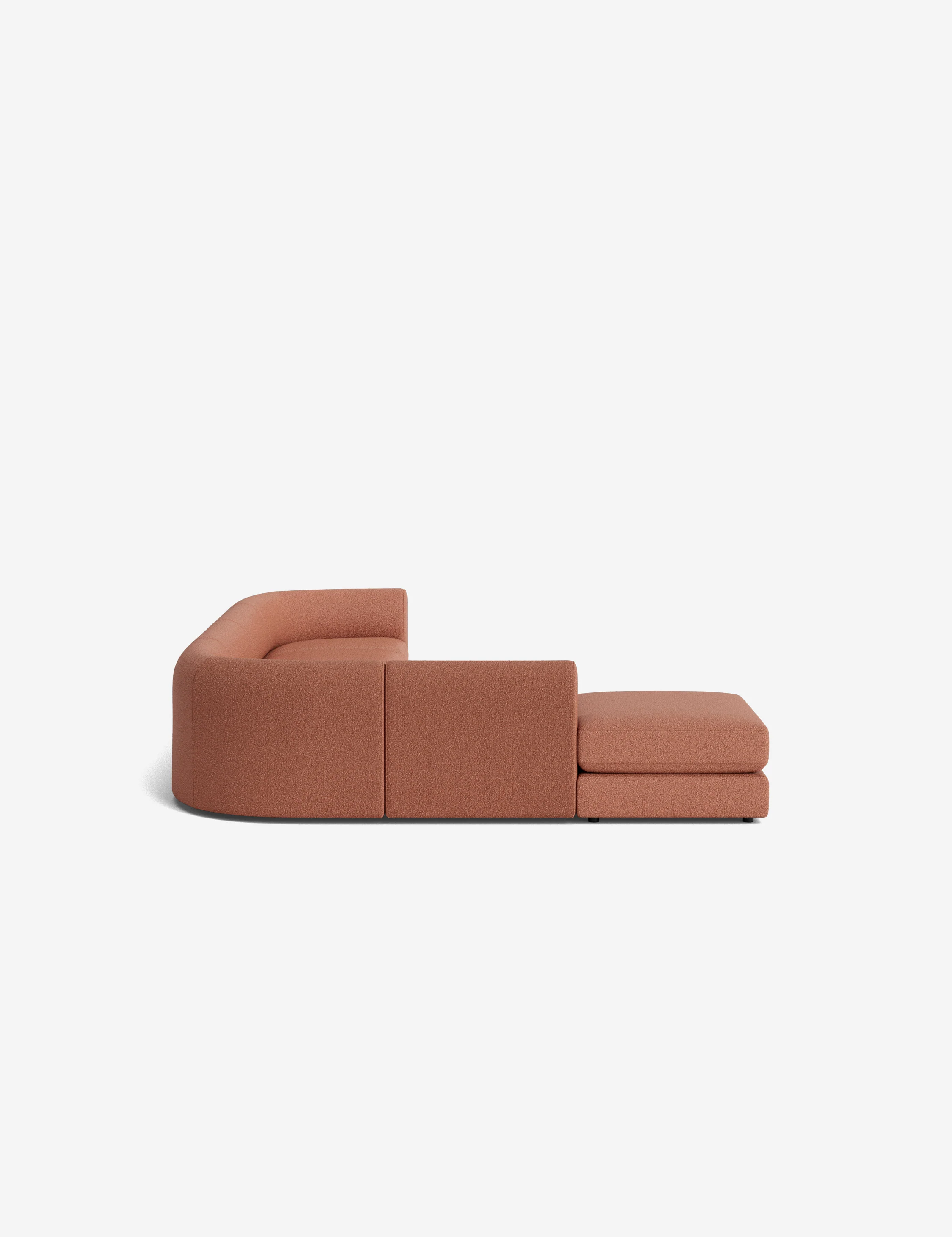 Sergio Modular Corner Sectional Sofa With Ottoman - Image 15